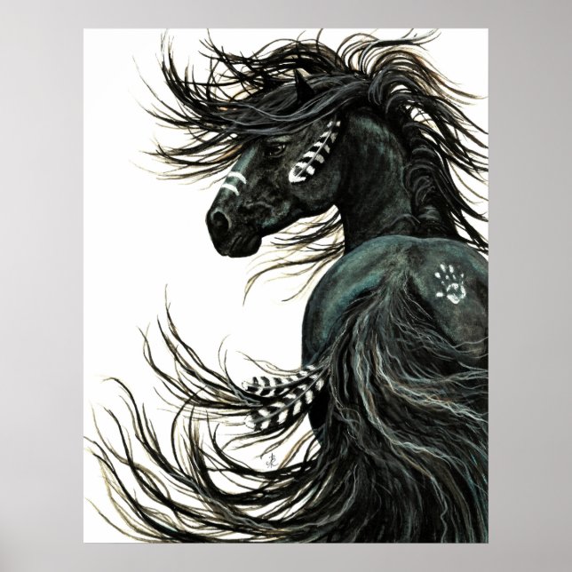 Poster Spirit Horse par Bihrle (Devant)