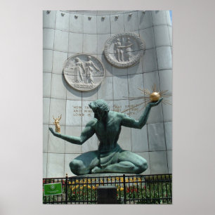 Poster Spirit of Detroit