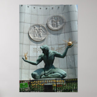 Poster Spirit of Detroit