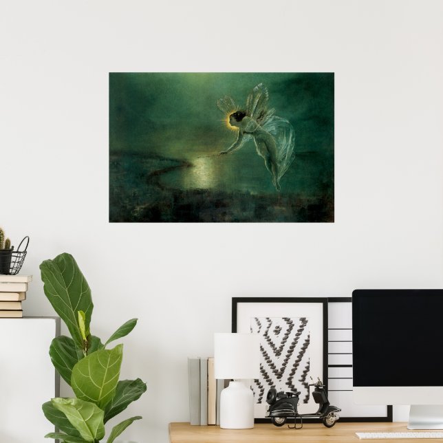 Poster Spirit of the Night par Grimshaw, Fée victorienne (Bureau à domicile)