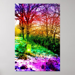 Poster Spirit of winter art