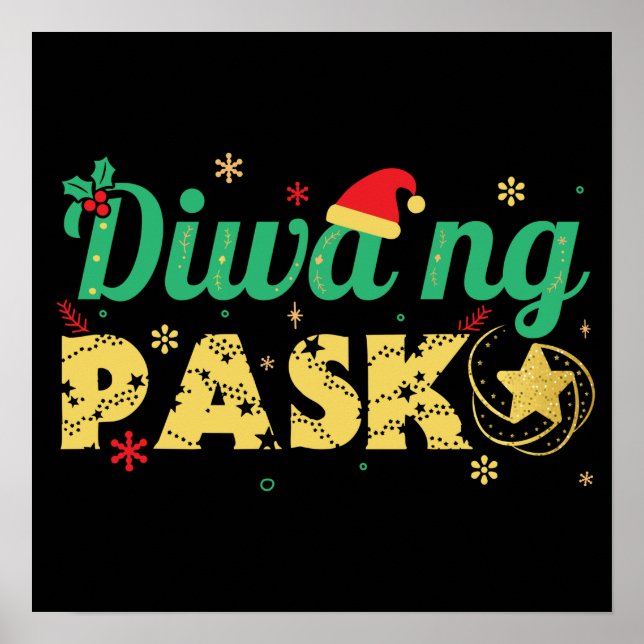 Poster Spirit philippin de Noël (Devant)