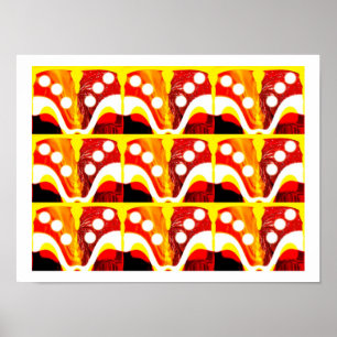 Poster Spiritueux de l'art d'entreprise