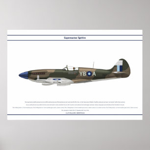 Poster Spitfire GB 17 Sqn 1