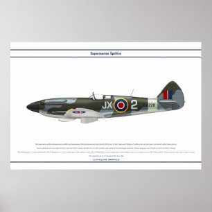 Poster Spitfire GB 1 Sqn 1