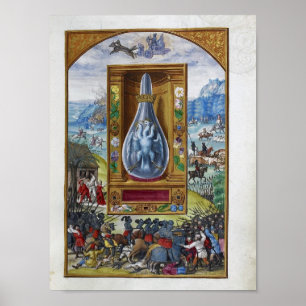 Poster Splendeur Solis, un traité alchimique allemand