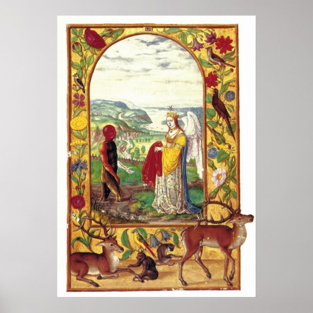 Poster Splendor Solis manuscrit 1598 Renaissance de l'âme (Devant)