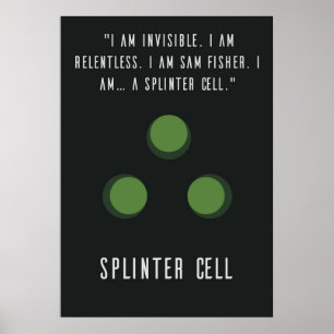 Poster Splinter Cell Sam Fisher
