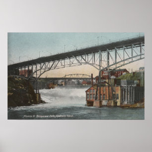 Poster Spokane, Washington - Monroe Street