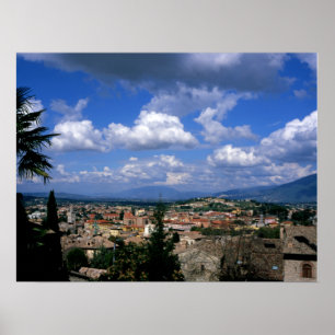 Poster Spolète Ombrie Italie