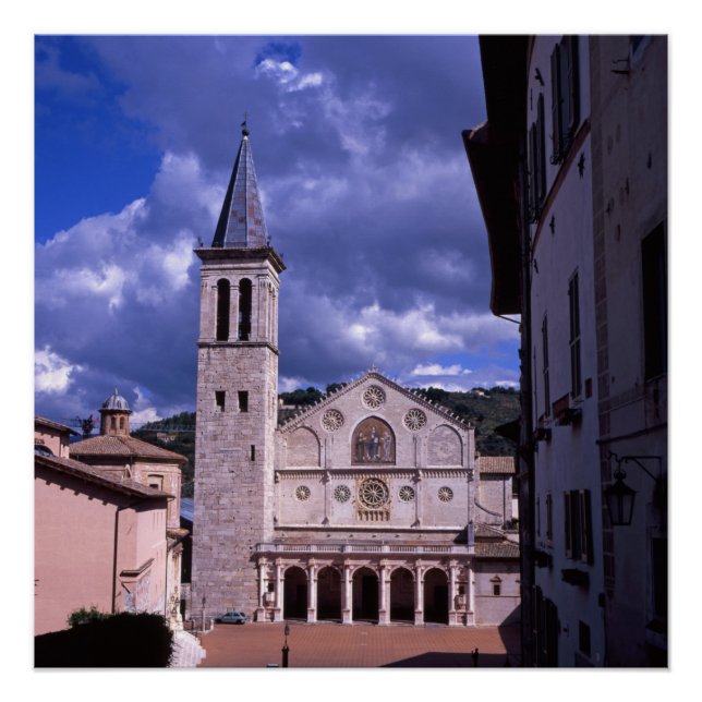 Poster Spoleto Ombrie Italie (Devant)