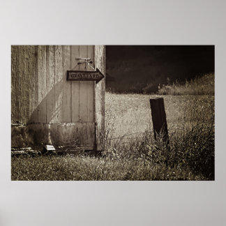 Poster Spooky Graveyard