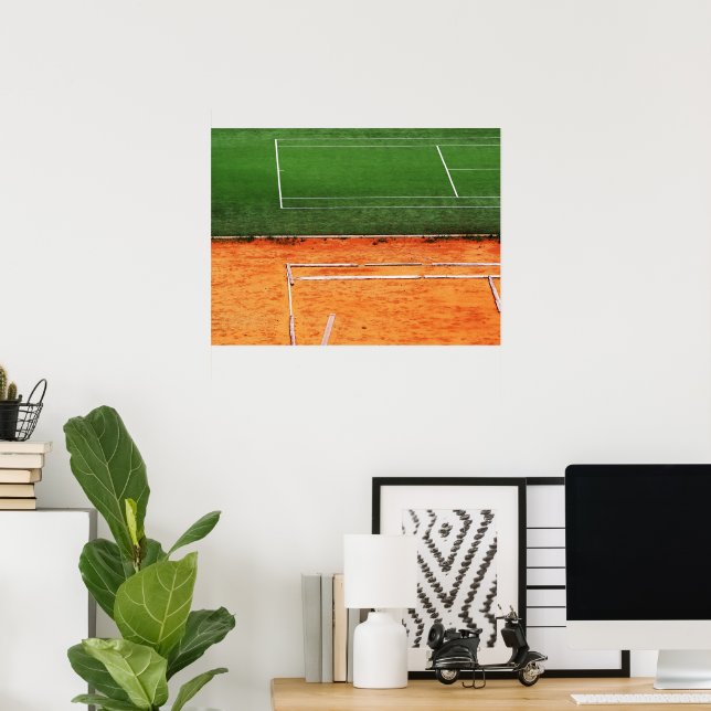 Poster sport and color (Bureau à domicile)