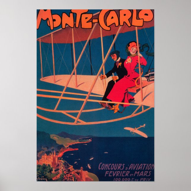 Poster sportif de l'Aviation (Devant)