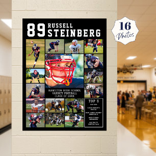 Poster Sports 16 Collage photo Nuit des finissants