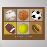 Poster Sports Nut
