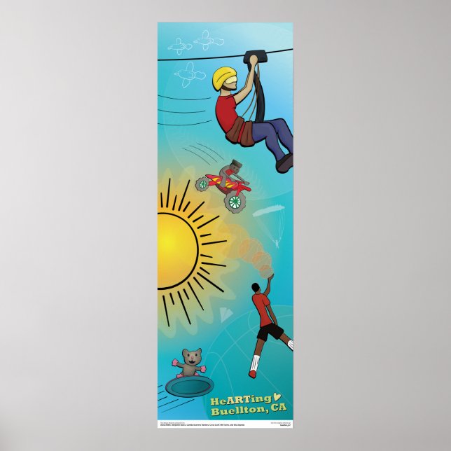 Poster - Sporty Sky (Vorne)