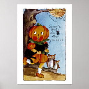 Poster S'posin' a Ghost courait après Yoo-oo-oo !