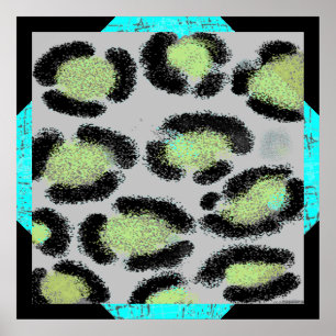 Poster Spots Snow Leopard