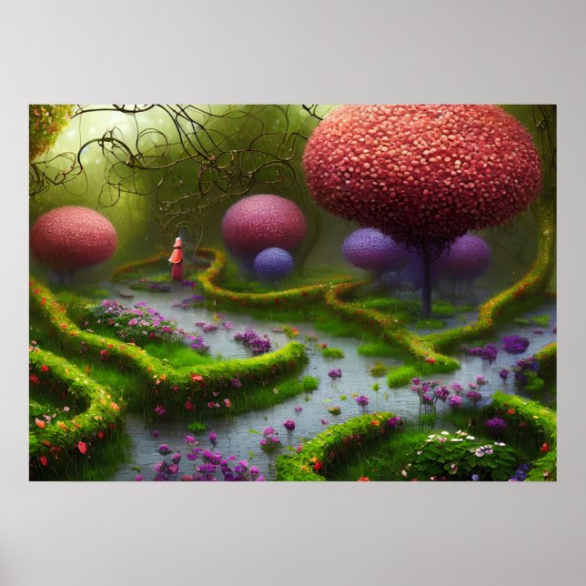 Poster Sprawling Garden (Devant)