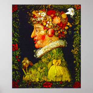 Poster Spring - Giuseppe Arcimboldo
