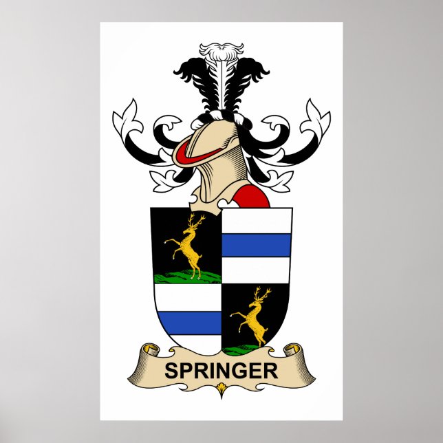 Poster Springer Family Crest (Devant)