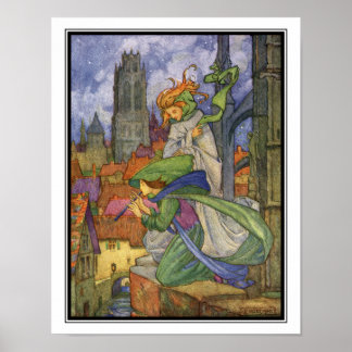 Poster Springs météo vintages par Florence Harrison