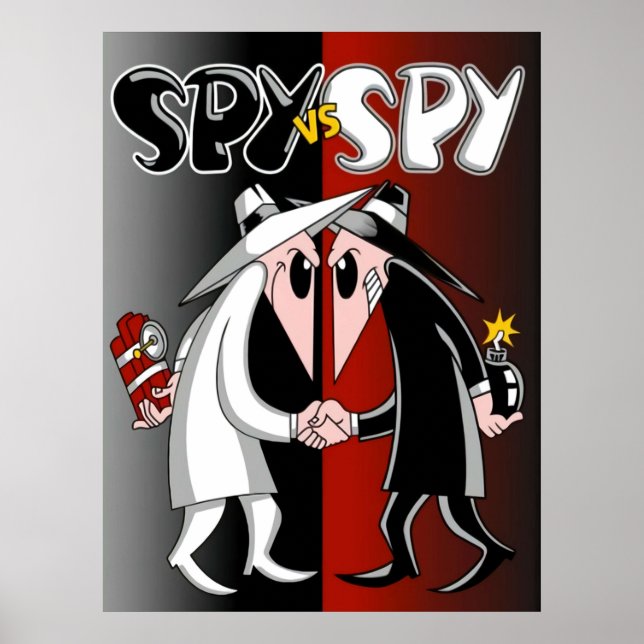Poster Spy vs Spy in Action (Devant)