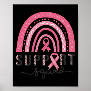 Poster Squad Sensibilisation au cancer du sein léopard ro