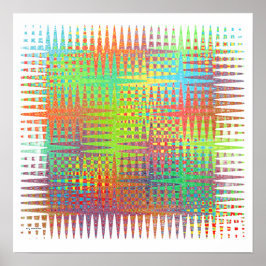 Poster square abstract