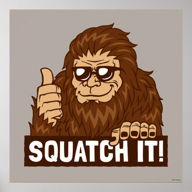Poster Squatch (Devant)