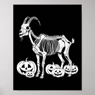 Poster Squelette Anniversaire Halloween Hommes Femmes Enf