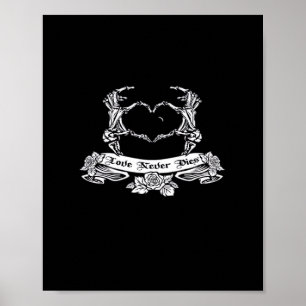 Poster Squelette Conception manuelle