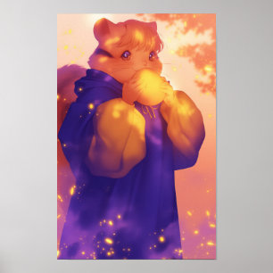 Poster Squirrel Anthro