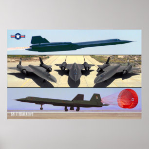 POSTER SR-71 BLACKBIRD