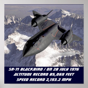 POSTER SR-71 Blackbird