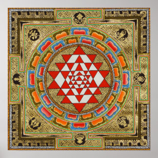 Poster Sri Yantra