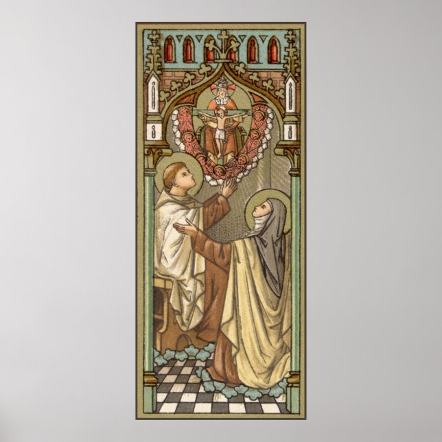 Poster SS. Teresa d'Avila et Jean de la Croix (SAU 28) (Devant)