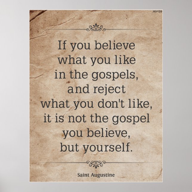 Poster St Augustine #1 (Devant)