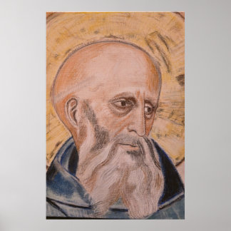 Poster St. Benoît de Nursie