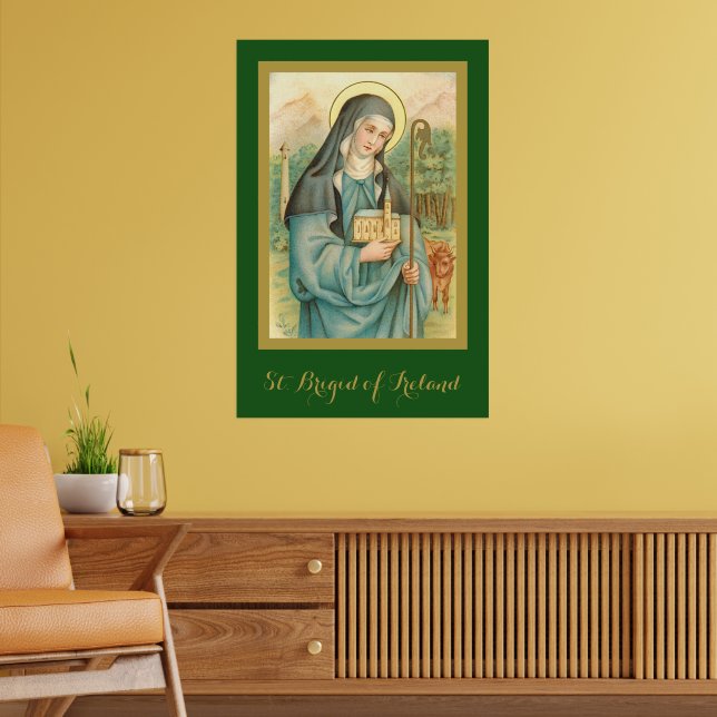 Poster St. Brigid d'Irlande (M 014) (Salon 2)