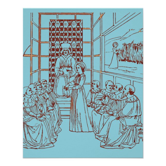 Poster St Catherine s'oppose aux universitaires par Masol (Devant)