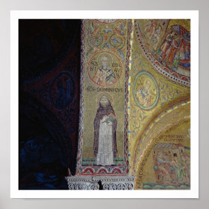 Poster St Dominic et Saint-Nicolas, mosaïque dans