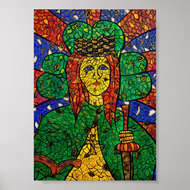 Poster St. Dymphna (Devant)