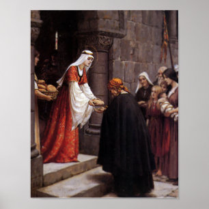 Poster St Elizabeth de la Hongrie