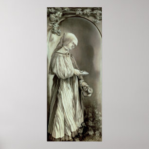 Poster St Elizabeth de la Hongrie 1509