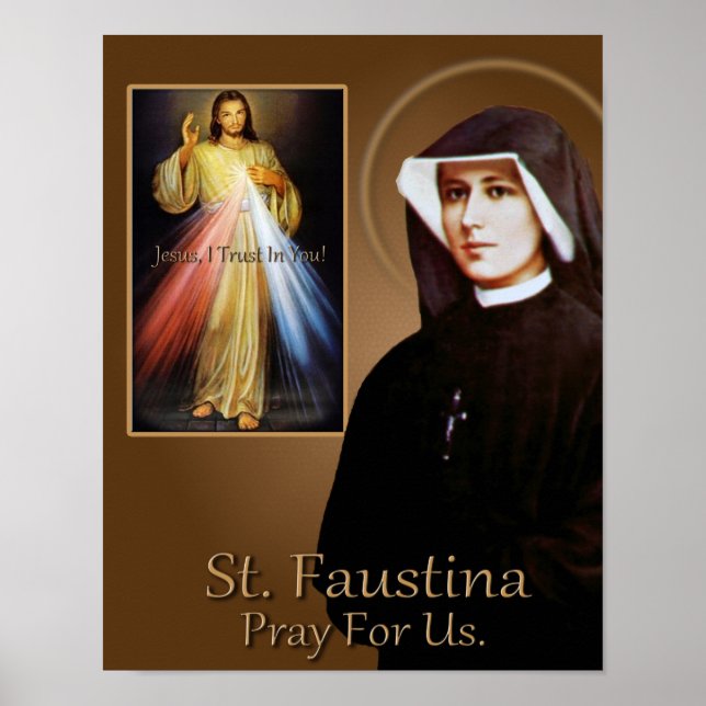 POSTER ST FAUSTINA (Devant)