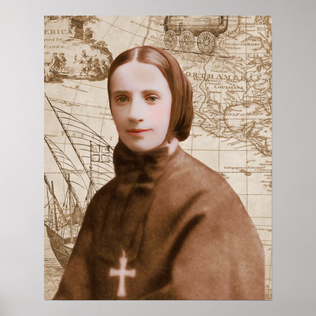 Poster St Frances Cabrini (Devant)