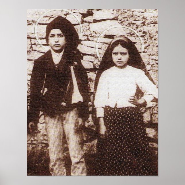 POSTER ST FRANCESCO ET ST JACINTA (Devant)