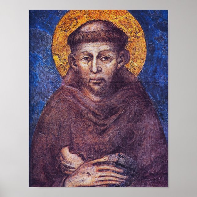 POSTER ST FRANCIS D'ASSISI. (Devant)